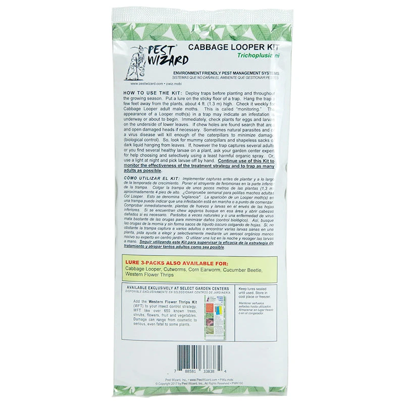 Pest Wizard Cabbage Looper Trap Kit 4 Pest Wizard Cabbage Looper Trap Kit - Image 2