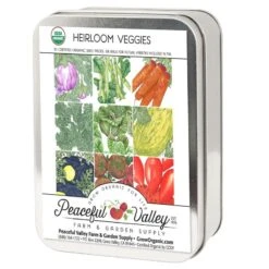 Gift Seed Tin - Heirloom Veggies