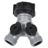 Gilmour Metal Y Connector With Shut Off -plant seeds Sales Store gilmour metal y connector with shut off
