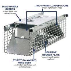 Havahart Trap - Model 1 (18"x5"x5") For Chipmunks, Rats, Squirrels Or Weasels -plant seeds Sales Store pat062 web