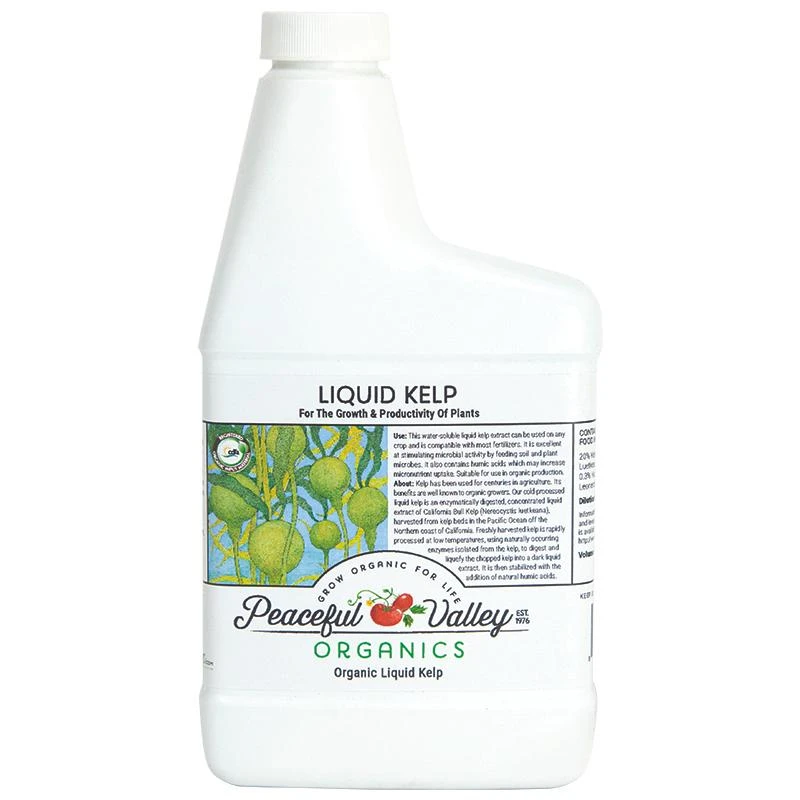 Peaceful Valley Organic Liquid Kelp (Pint) 3 Peaceful Valley Organic Liquid Kelp (Pint)