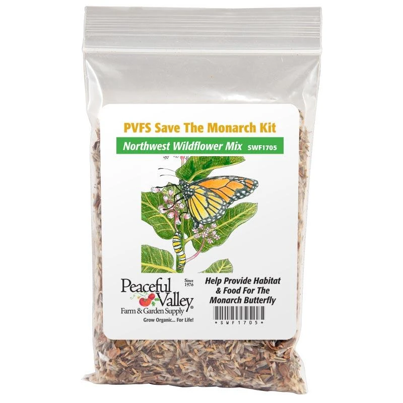 Peaceful Valley Save The Monarch Kit - Northwest (1/8 Lb) 3 Peaceful Valley Save The Monarch Kit - Northwest (1/8 Lb)